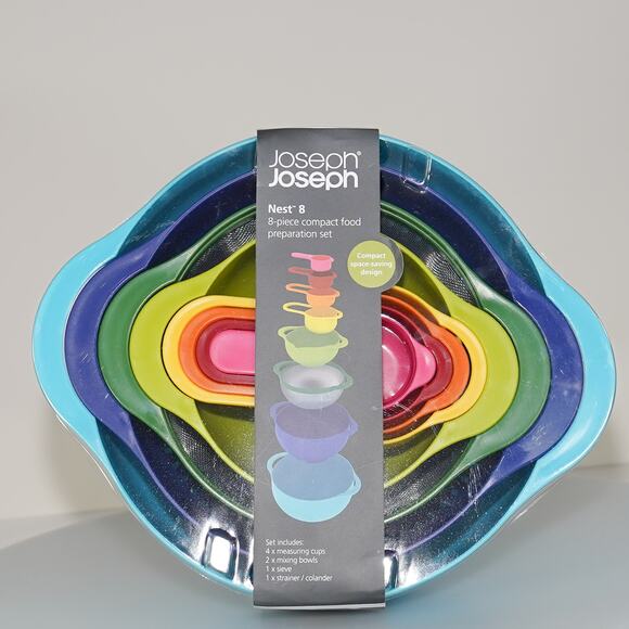 Joseph Joseph Nest 8 Compact Food Prep Set - NWT - Picture 1 of 4